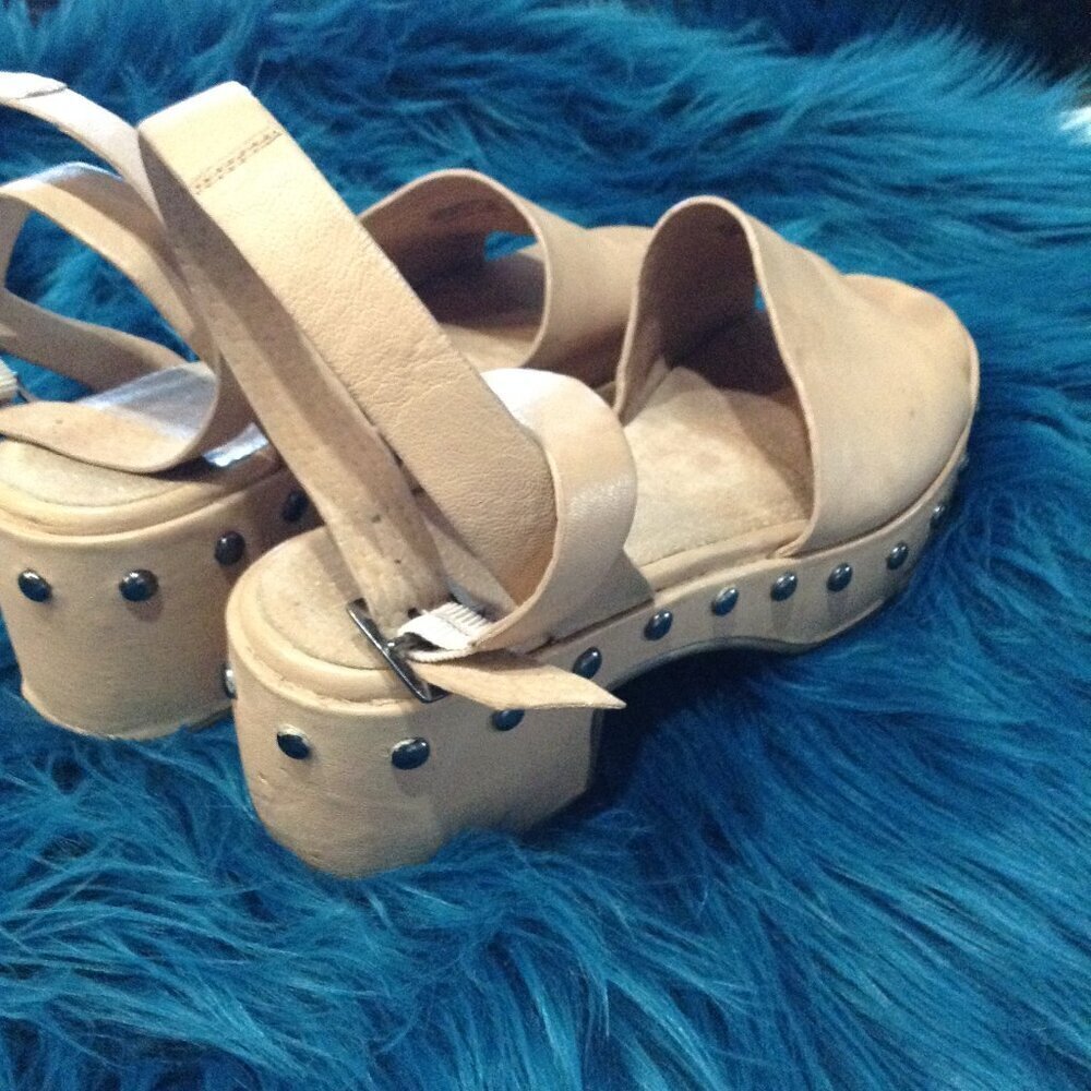Seychelles (Anthropology) sandals "7.5" Trending Bohemian Y2k Retro Studded Chic - Picture 3 of 5